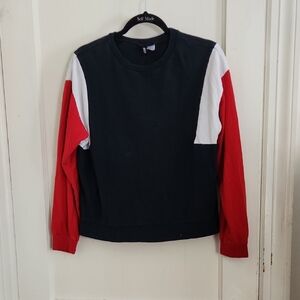 H&M Deep Blue Knit Top